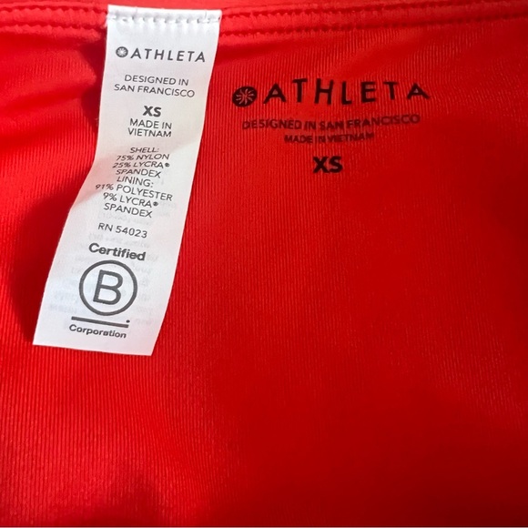 Athleta Two Piece High Rise Bathing Suit New - Picture 8 of 8